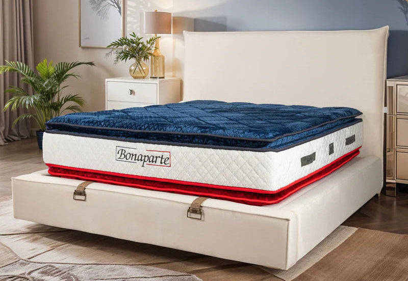 Matelas Bonaparte Angels - 34 cm - Double Surmatelas - Confort 5 Zones