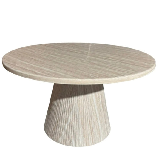 Table à manger ronde Kimberly Beige